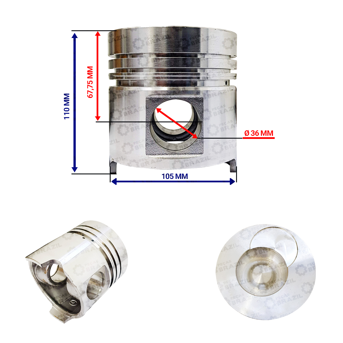 Kit Motor YTO LR4A3 CM PCCV