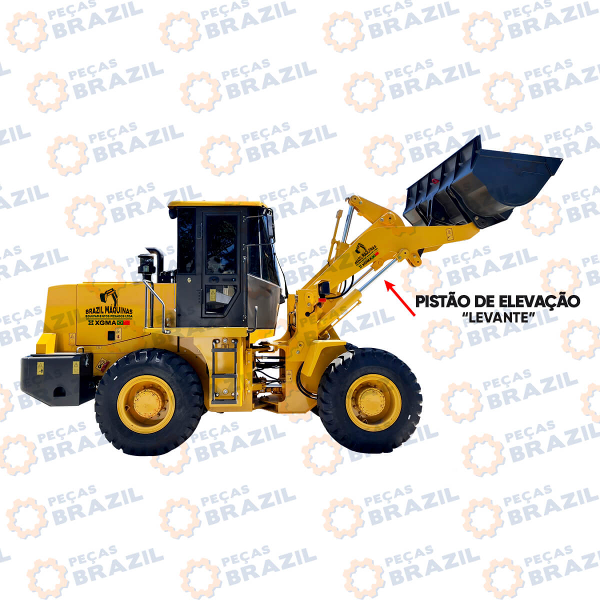 Kit Reparo De Elevação 180x100 Carregadei...