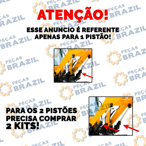 Kit Reparo Cilindro De Elevacao SdLG Lg91...