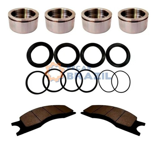 Kit Reparo Para 1 Pinça Pá Carregadeira M...